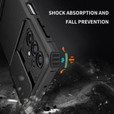 EIDERWOOD Samsung Galaxy A23 / A23 (5G) Hantverker Skal med Stativfunktion & Cam Slider - Svart