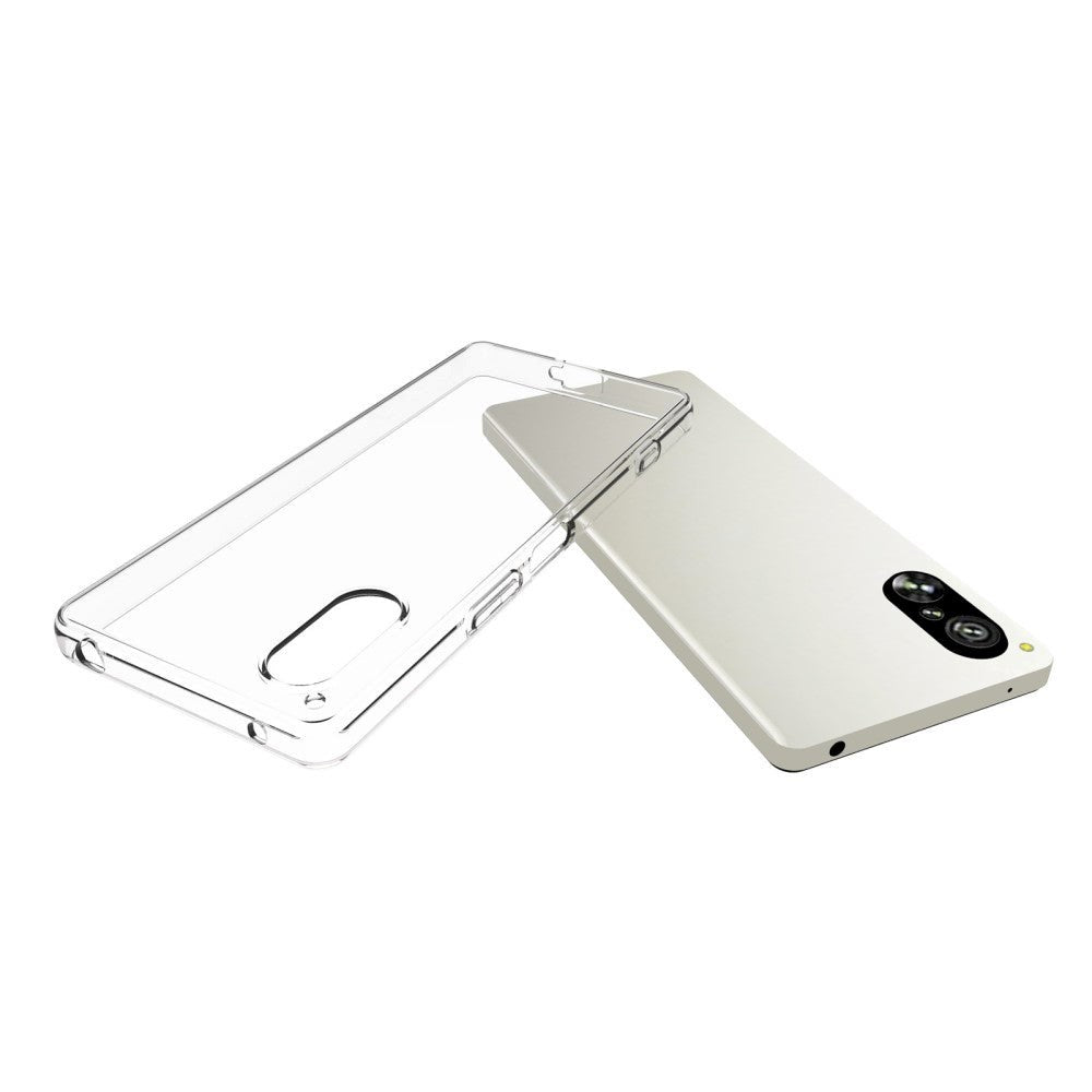 Sony Xperia 5 V Flexibel Plast Skal - Transparent