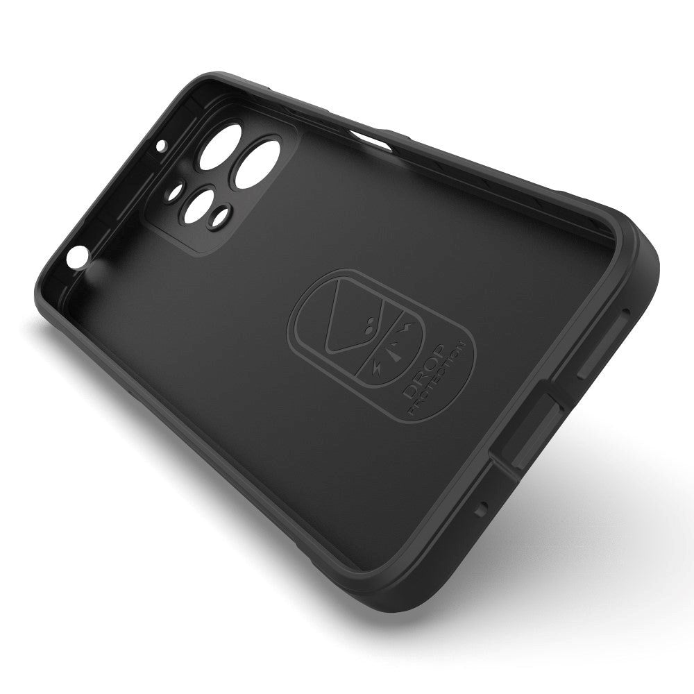 Xiaomi Redmi 12 (4G) Flexibel Plast Skal - Mørkegrå