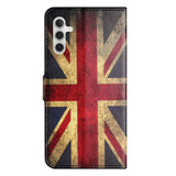 Samsung Galaxy A25 (5G) PU-Läder Plånboksfodral med Stativfunktion - Union Jack