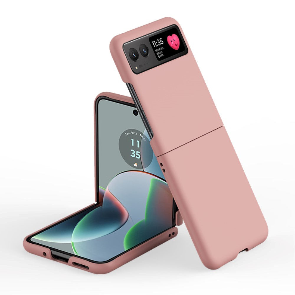 Motorola Razr 40 Skal Hård Plast - Rosa