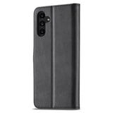 EIDERWOOD Samsung Galaxy S23 FE Konstläder Plånbokfordral med Stativ - Svart
