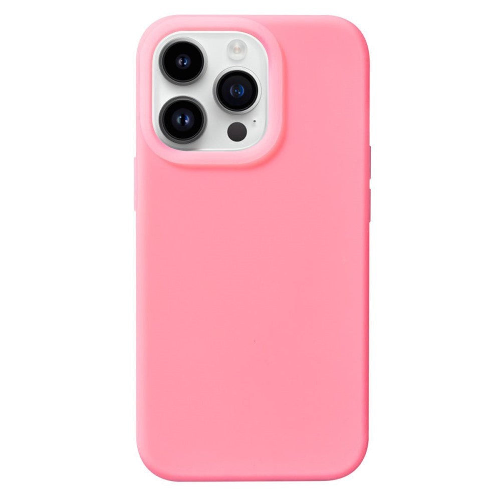 iPhone 15 Pro Jelly Silikon Skal - Pink