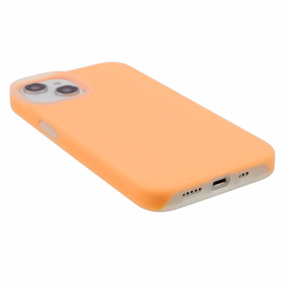 iPhone 15 Jelly Silikon Skal - Orange