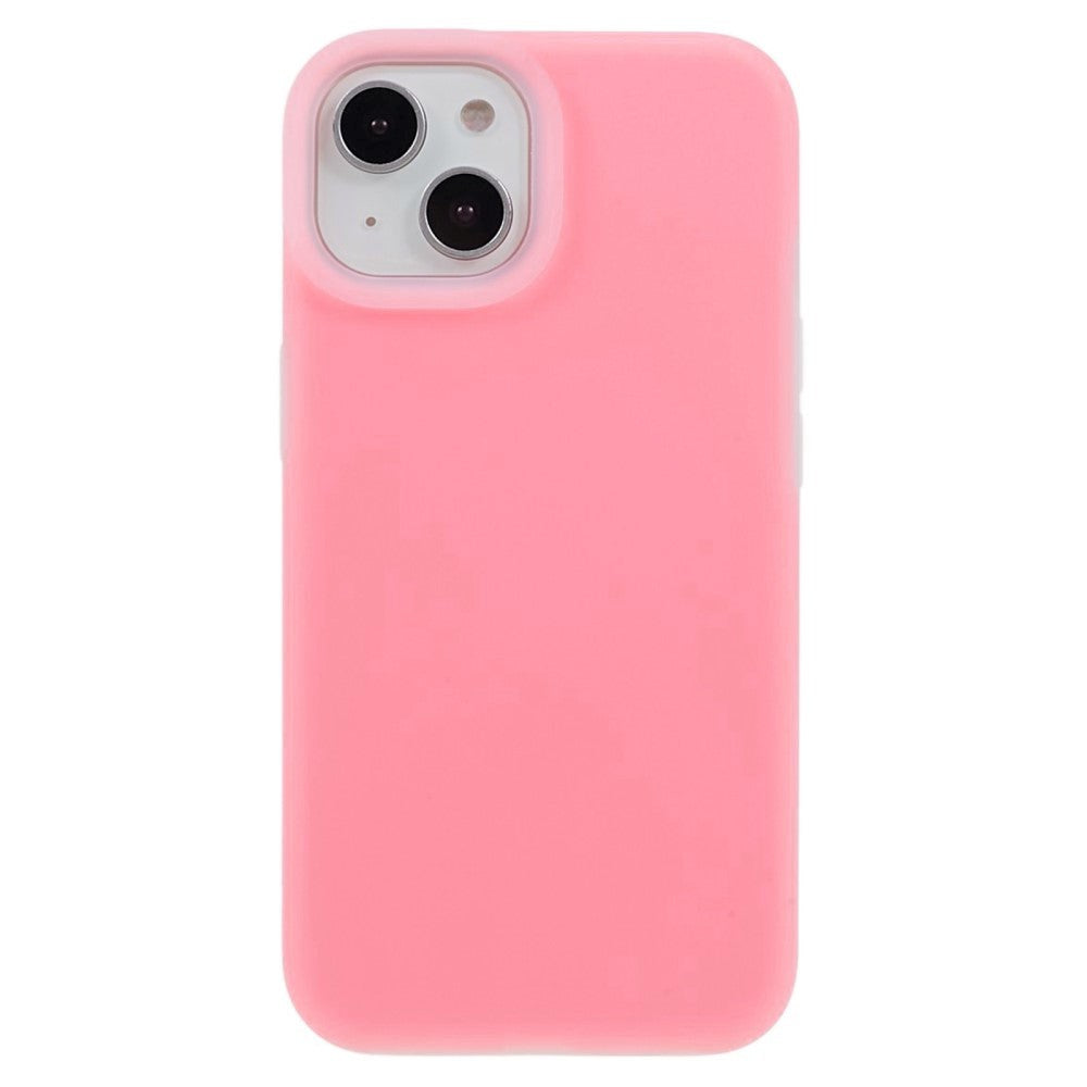 iPhone 15 Jelly Silikon Skal - Pink