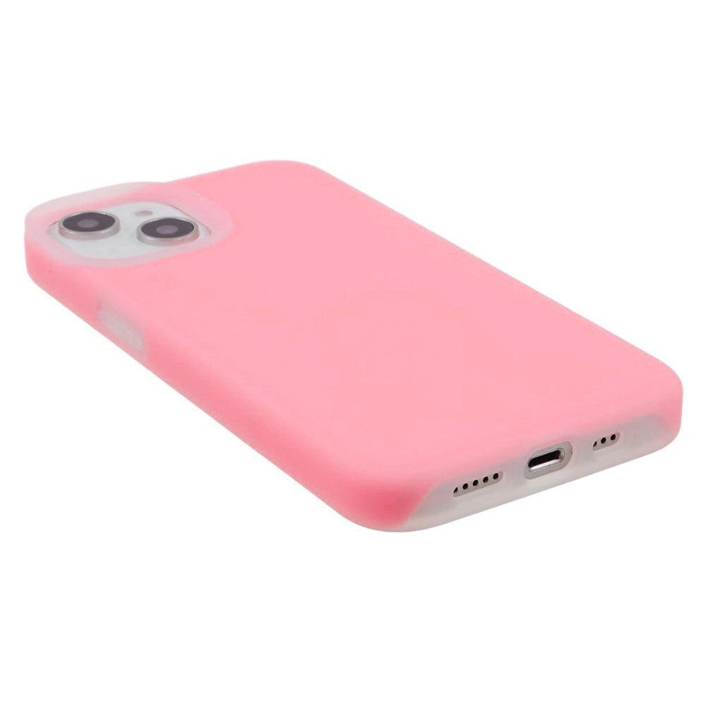 iPhone 15 Jelly Silikon Skal - Pink