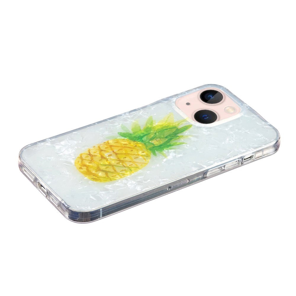 iPhone 15 Flexibelt Plastskal - Ananas