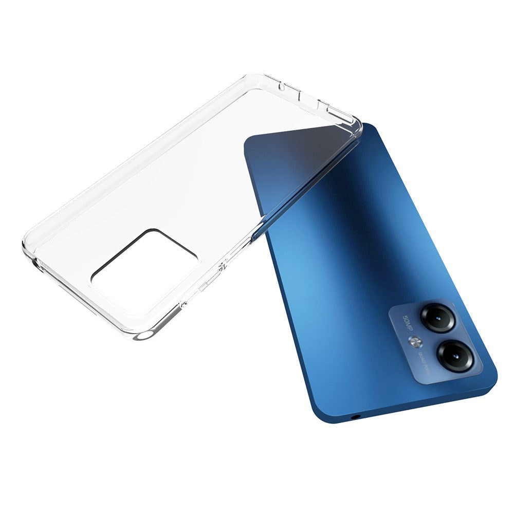 Motorola Moto G14 Flexibelt Plastskal - Transparent