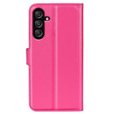 Samsung Galaxy M34 (5G) / F34 (5G) Litchi Konstläder Fodral m. Plånbok - Rosa