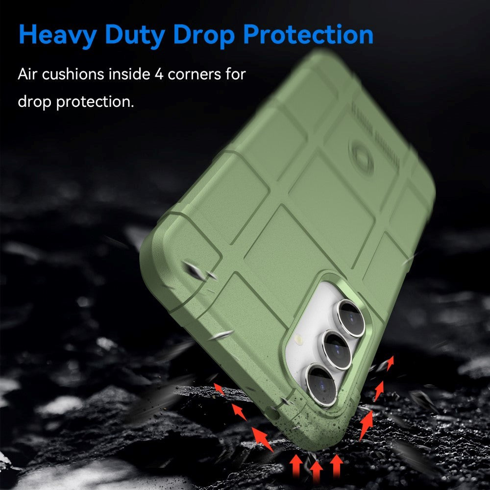 Samsung Galaxy S23 FE Rugged Shield Series Hantverkare Skal - Grön