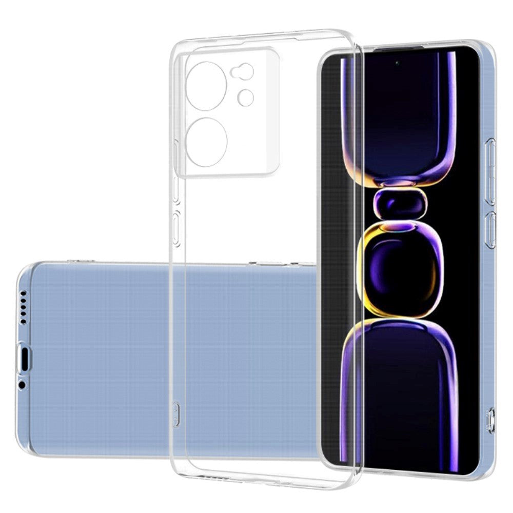 Xiaomi 13T / 13T Pro Flexibel Skal TPU - Transparent