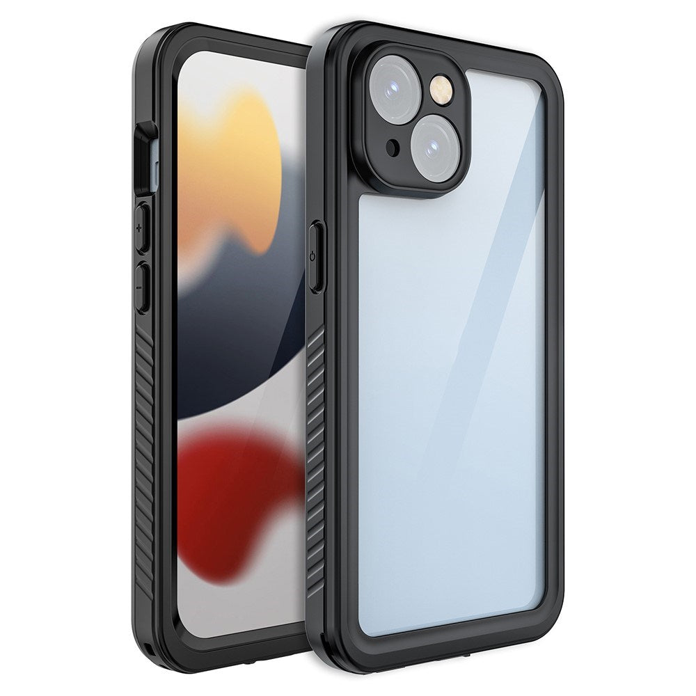 iPhone 15 Redpepper IP68 Vattentätt Fodral - Svart / Genomskinlig