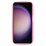 EIDERWOOD Samsung Galaxy S23 FE Flexibelt Plast Skal med Vågiga Kanter - Pink