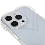 EIDERWOOD iPhone 15 Pro Flexibelt Plast Skal m. Hjärtaform - Transparent