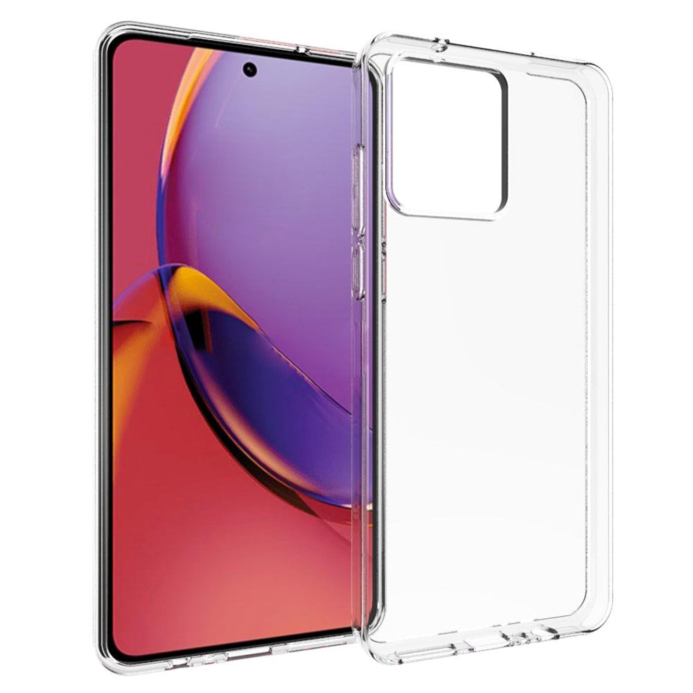 Motorola Moto G84 Flexibelt plastskal - Transparent