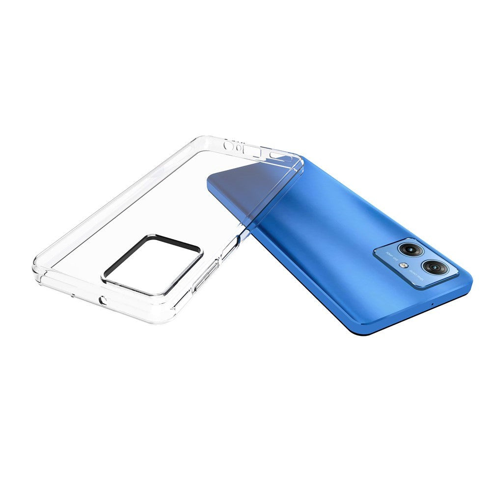 Motorola Moto G54 Flexibelt plastskal - Transparent