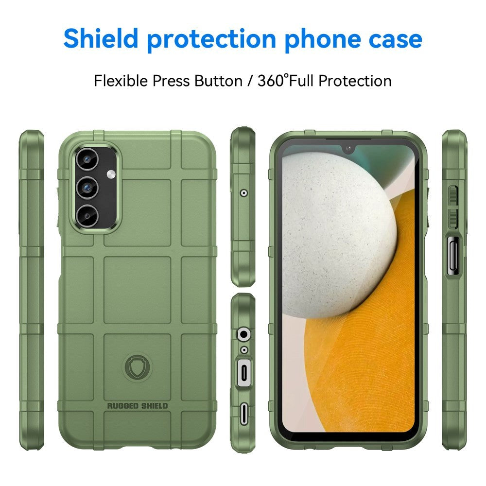 Samsung Galaxy A15 (5G) / A15 Rugged Shield Series Tåligt Skal - Grön