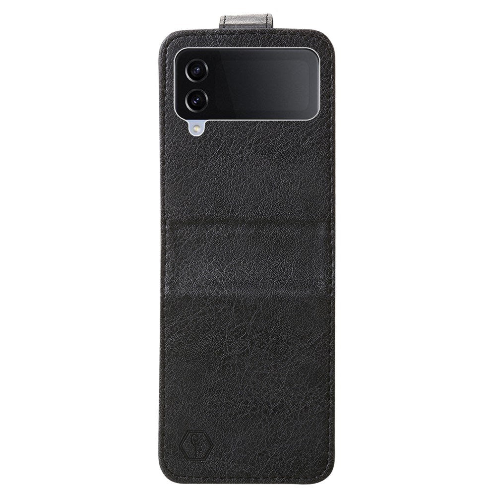 EIDERWOOD Samsung Galaxy Z Flip4 (5G) Konstläder Skal - Svart