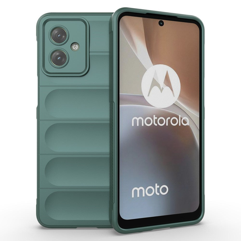 EIDERWOOD Motorola Moto G54 Flexibel Plast Skal - Grön