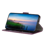 EIDERWOOD Samsung Galaxy S24+ (Plus) Konstläder Flip Fodral - Lila