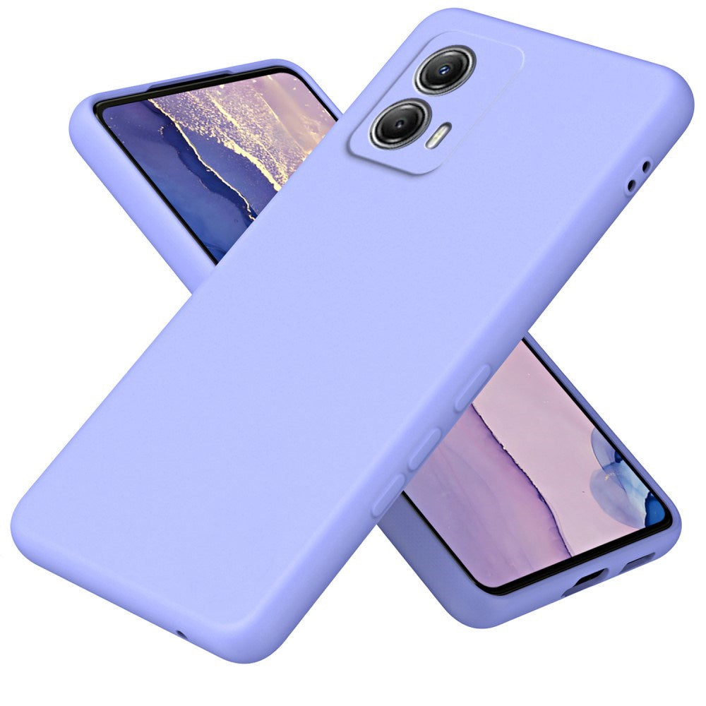 EIDERWOOD Motorola Moto G53 Liquid Silikon Skal - Lila