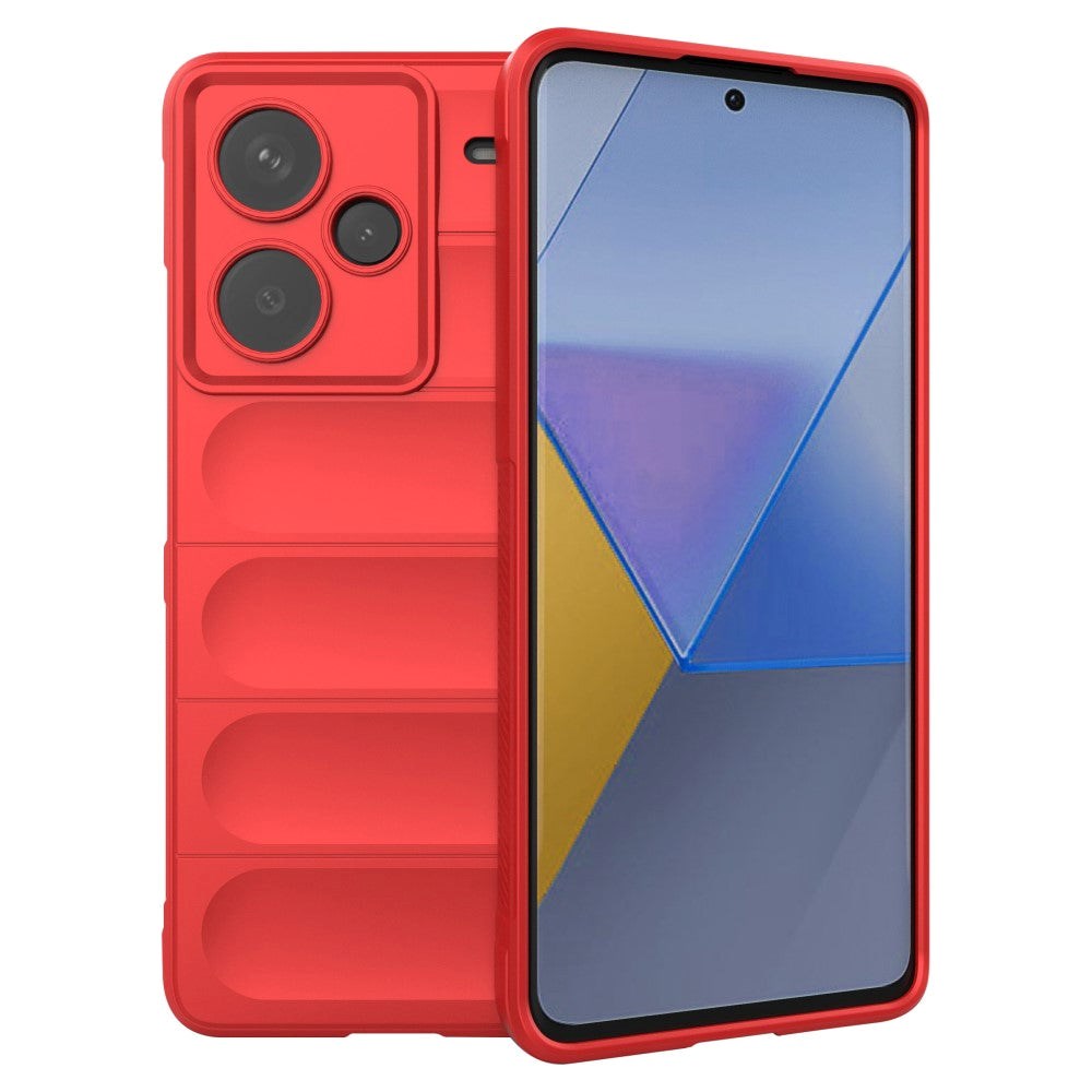 Xiaomi Redmi Note 13 Pro+ (Plus) Skal Flexibel Plast - Röd