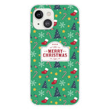 iPhone 15 Flexibel Plast Jule Skal - Merry Christmas - Jultema