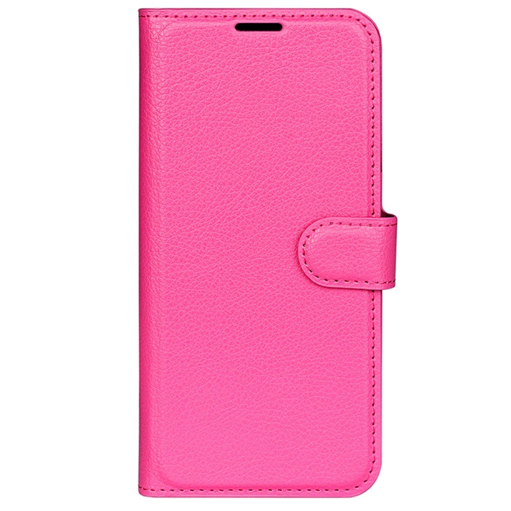 Xiaomi 14 Pro Konstläder Plånboksfodral m. Stativ - Pink