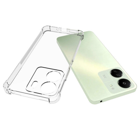 Xiaomi Poco C65 / Redmi 13C Drop-Proof Flexibel Plastskal - Genomskinlig