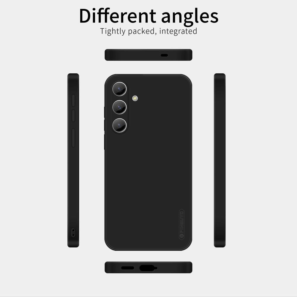 Samsung Galaxy S24+ (Plus) Pinwuyo Silikon Skal - Blå