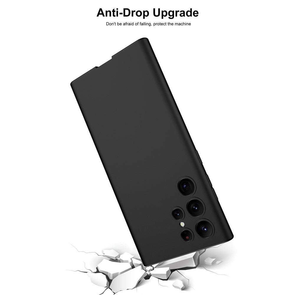 Samsung Galaxy S24 Ultra Flexibelt Plast Skal - Svart