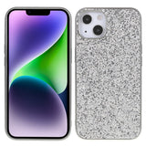 EIDERWOOD iPhone 14 Glitter Hybrid Skal - Silver