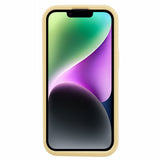 EIDERWOOD iPhone 14 Silikon Skal med 3D Anka Design – Gul