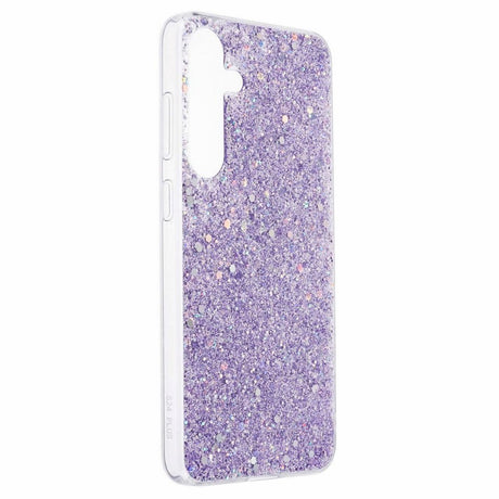 Samsung Galaxy S24 Skal - Lila Glitter