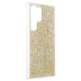 Samsung Galaxy S24 Ultra Skal - Guld Glitter