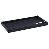 Samsung Galaxy S24 Ultra Flexibelt Plast Skal med Jackastruktur - Svart
