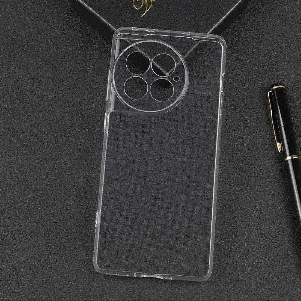 OnePlus 12 Flexible Plastik Skal - Transparent