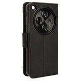 EIDERWOOD OnePlus Open Faux Leather Fodral med Stativfunktion & Avtagbar Korthållare - Svart