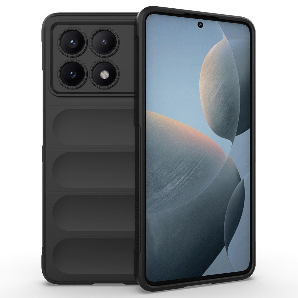 EIDERWOOD Xiaomi Poco X6 Pro Flexibel Plast Skal - Svart