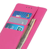 OnePlus 12 Litchi Läder Plånboksfodral - Pink