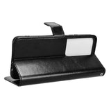 EIDERWOOD Honor X7b / 90 Smart Konstläder Flip Fodral m. Rem - Svart