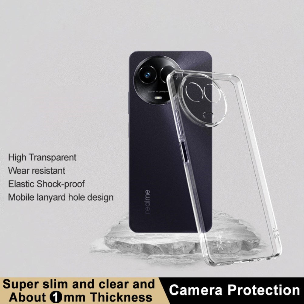 EIDERWOOD Realme 11 (5G) IMAK UX-5 Series Flexibelt Plast Skal - Transparent