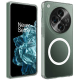 EIDERWOOD OnePlus Open Hård Plast Skal - MagSafe Kompatibel - Genomskinlig