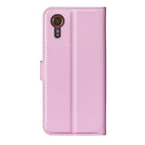 EIDERWOOD Samsung Galaxy Xcover 7 Plånboksfodral Litchi Textur - Rosa