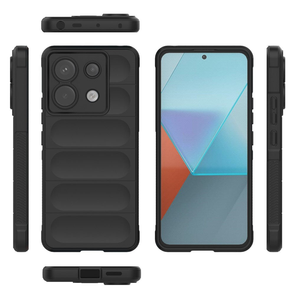 EIDERWOOD Xiaomi Redmi Note 13 Pro (5G) Flexibel Plast Skal - Svart