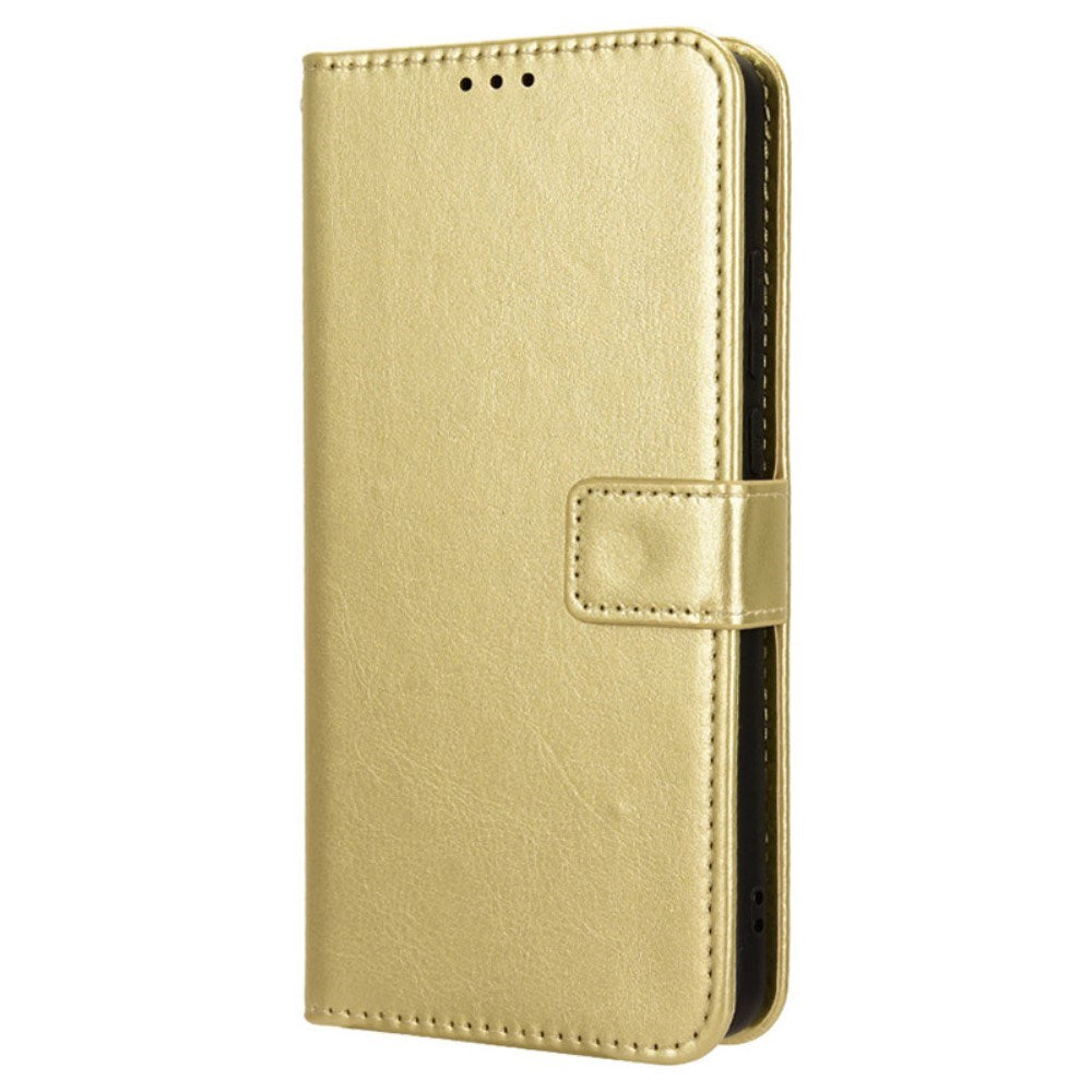 EIDERWOOD Samsung Galaxy Xcover 7 Läder Plånbokfordral m. Stativ - Guld