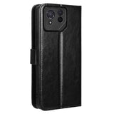 EIDERWOOD Asus ROG Phone 8 / 8 Pro Läder Plånbokfordral m. Stativ - Svart