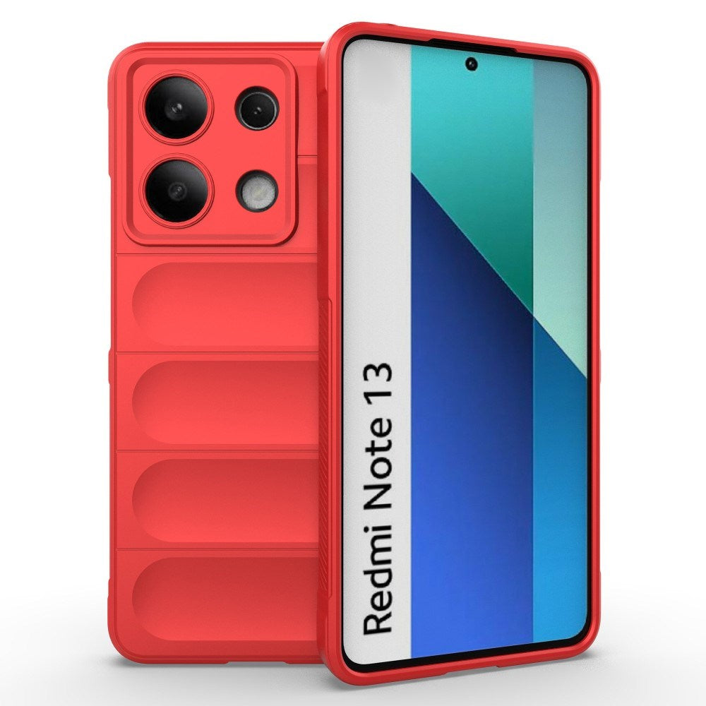 EIDERWOOD Xiaomi Redmi Note 13 (4G) Flexibel Plast Skal - Röd