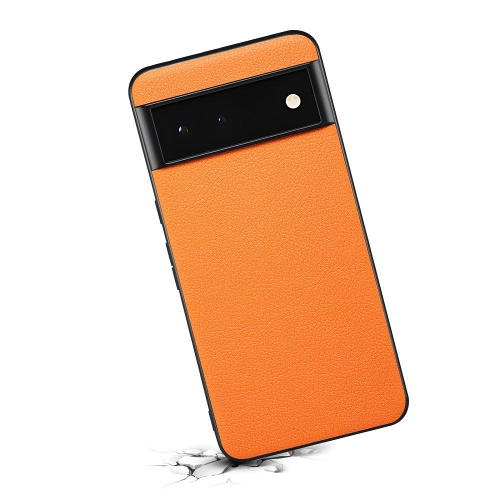 EIDERWOOD Google Pixel 6a Konstläder Skal - Orange