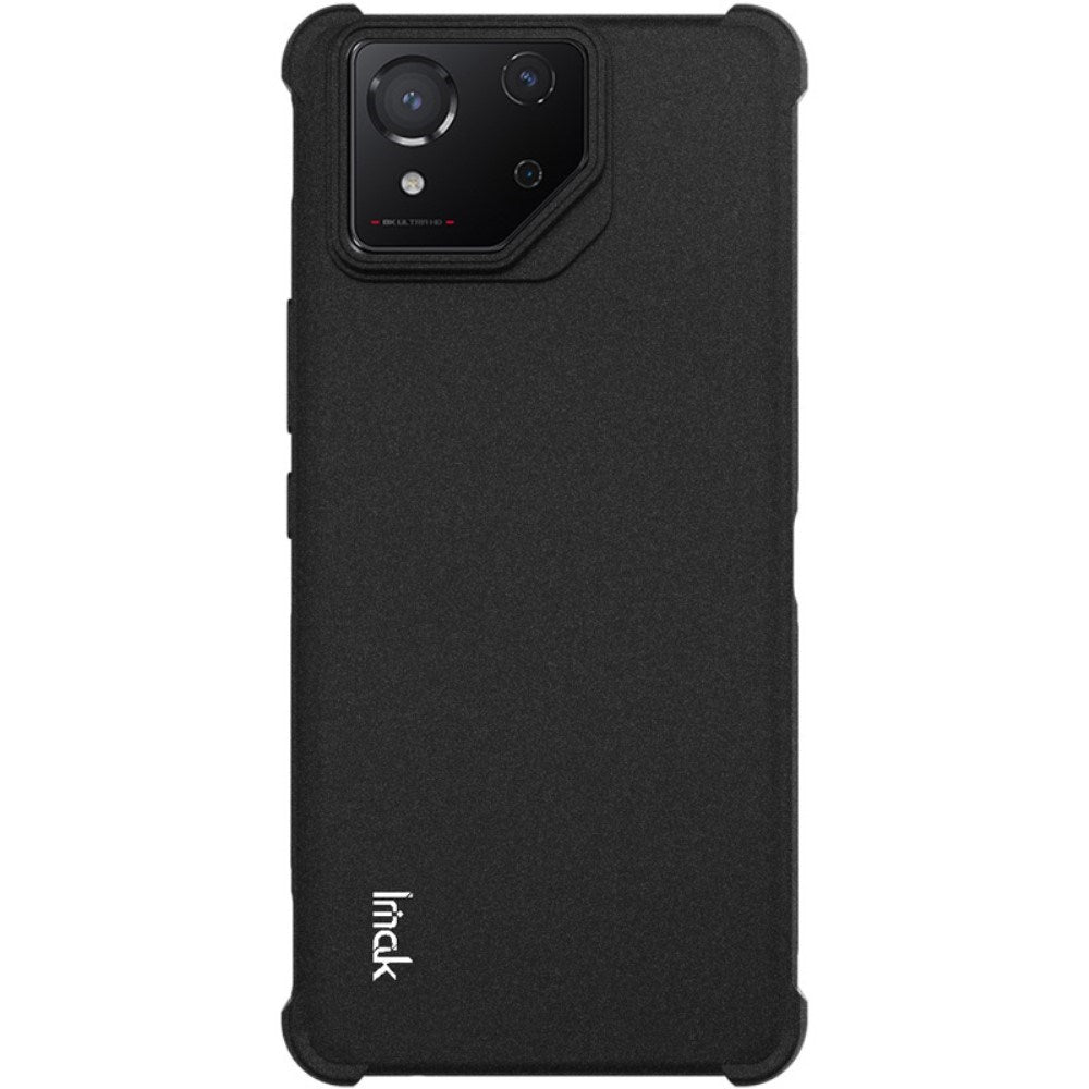 Asus ROG Phone 8 / 8 Pro Mat Flexibel plastskal - Svart